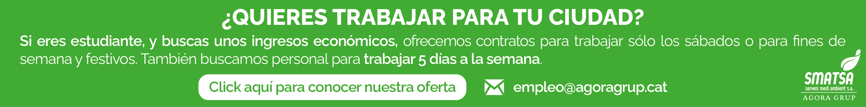 Oferta Treball  Febrer 2024 - SMATSA